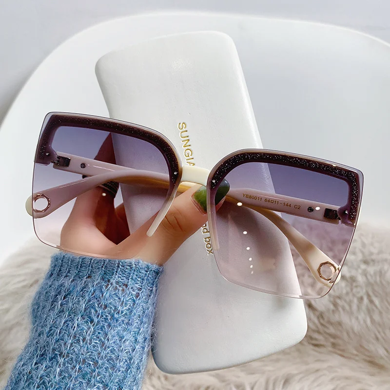 Vintage Outdoor Fashion - Óculos de Sol Oversized Unissex, Moda