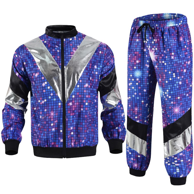Vintage Windbreaker Nylon - Conjunto Vintage de Hip Hop dos