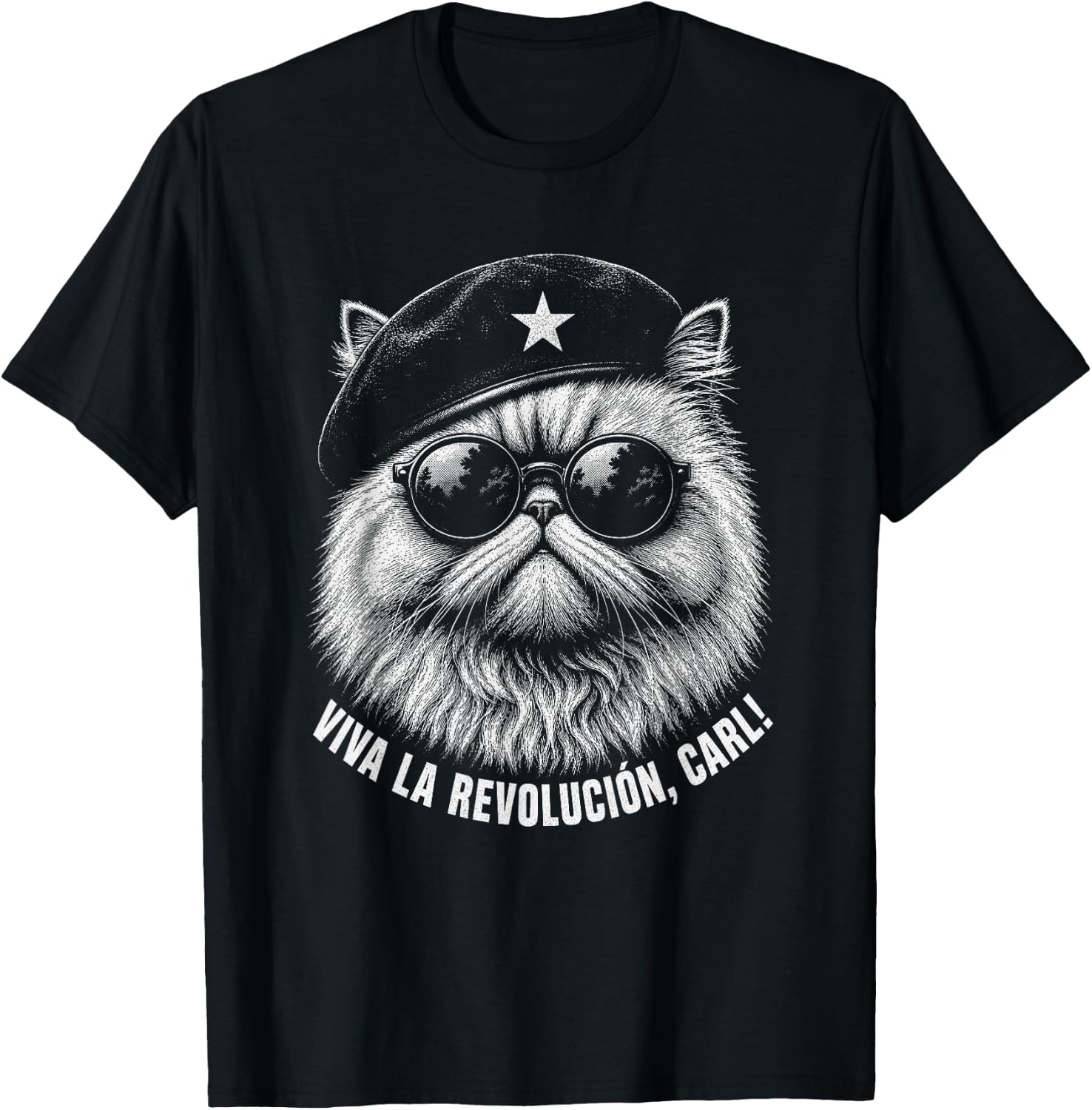 Vintage Fashion La - Viva a Revolução, Camiseta Engraçada de