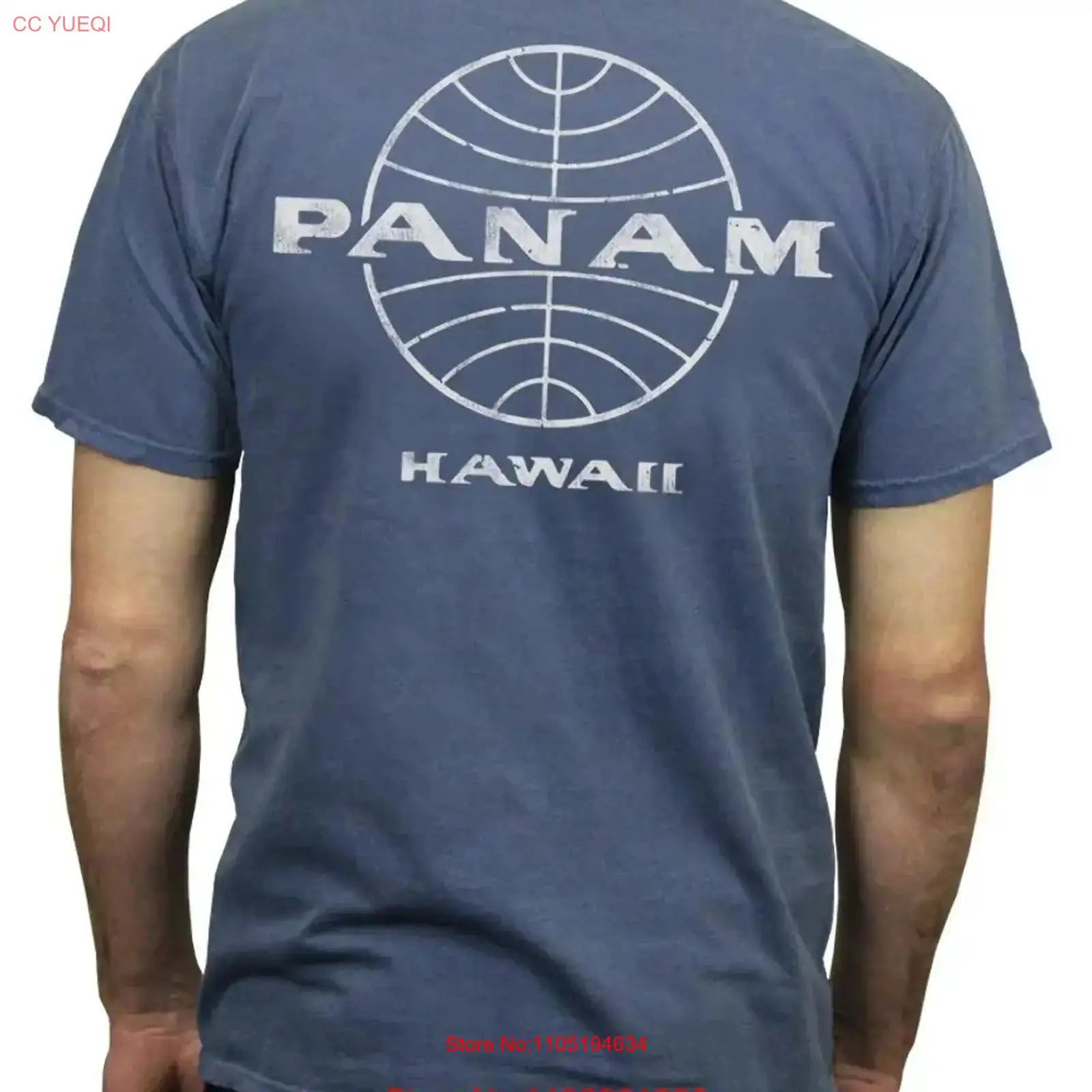 Pan Am Globe Camiseta vintage  - Vintage Fashion Jersey avaliação e preço