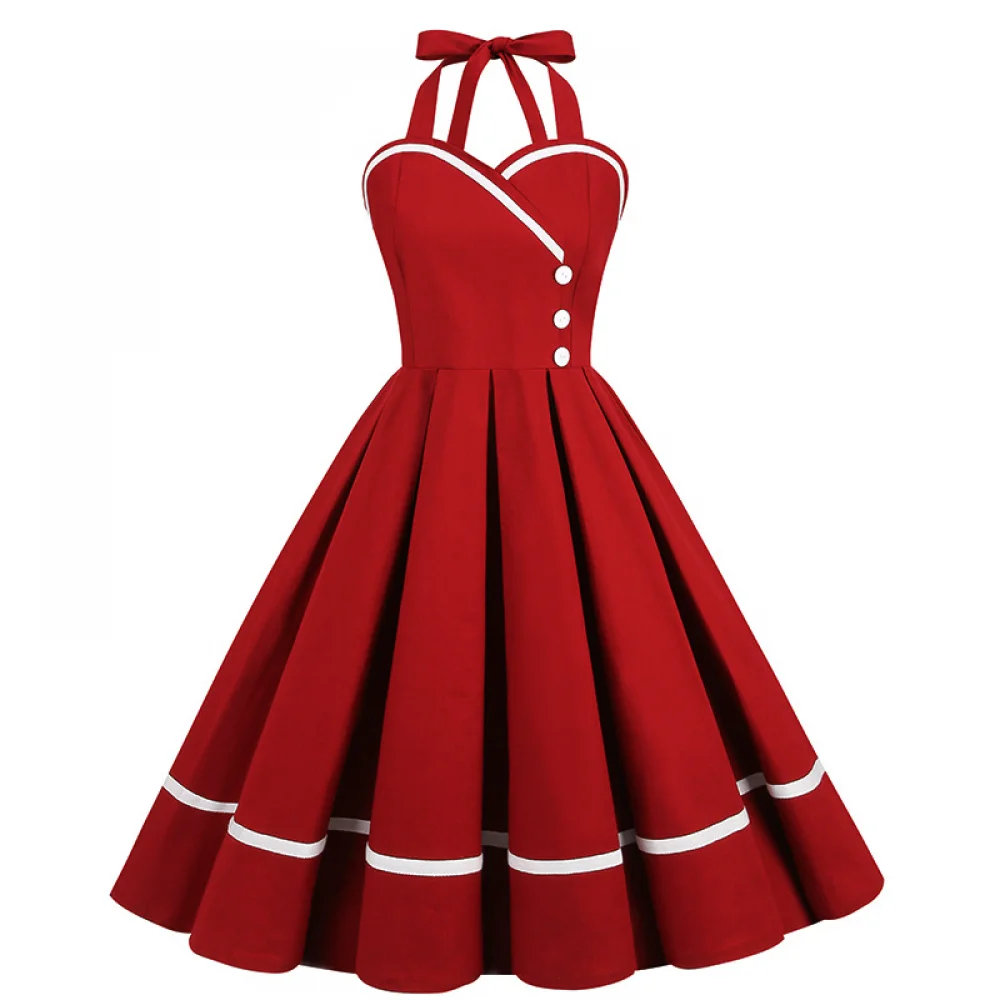 Halloween 50s 60s 80s vestido  - Vintage Fashion Dresses avaliação e preço